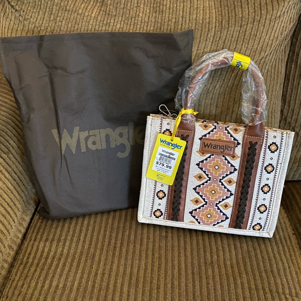 Wrangler Women's Brown and Cream Bag